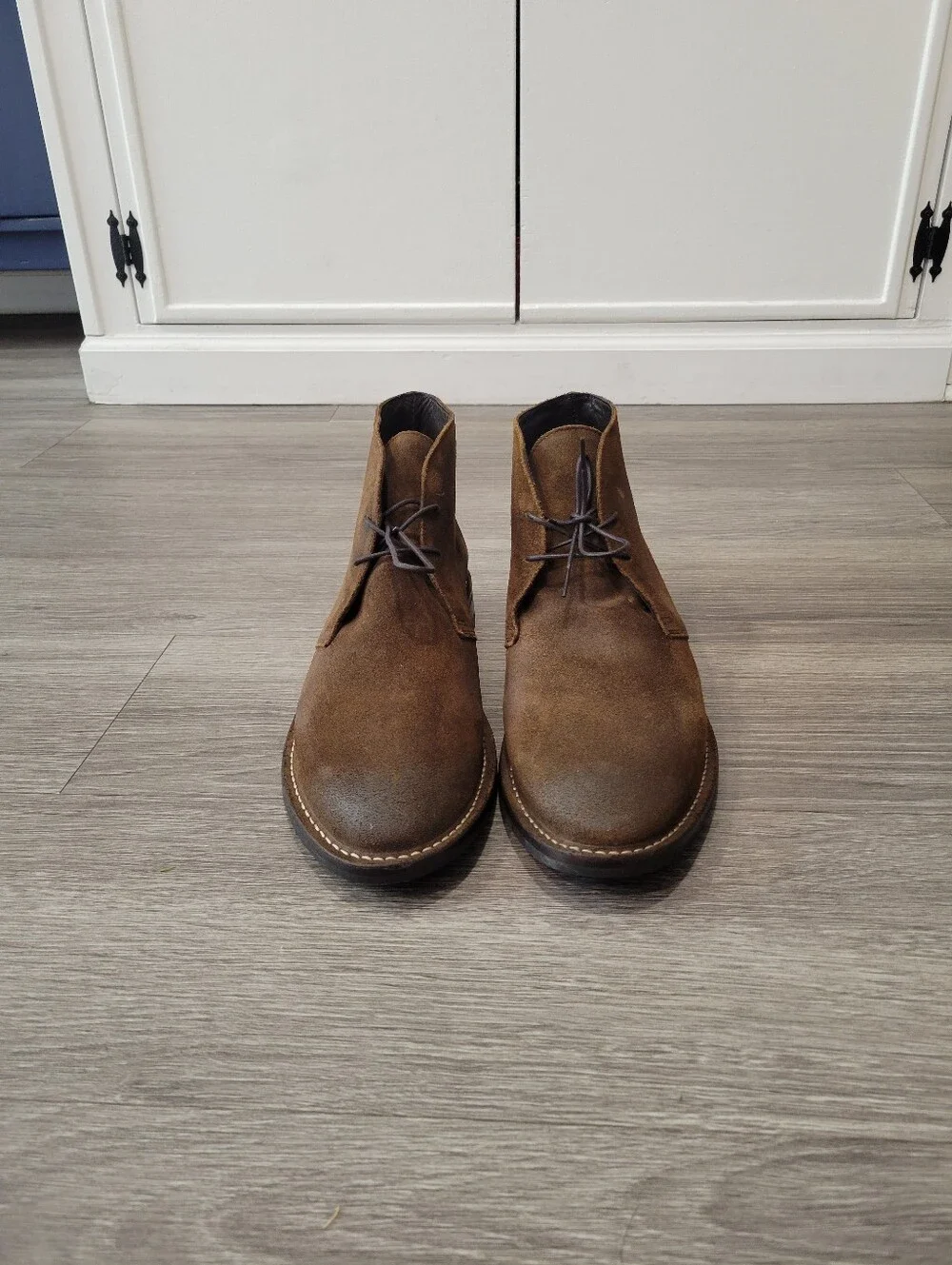 Thursday Boots Co. Mocha Brown Suede Scout Chukka Rustic Boots Size 12